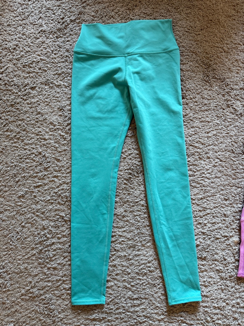 ALO Yoga High-Waist Airbrush Legging - Ocean Teal Size Medium